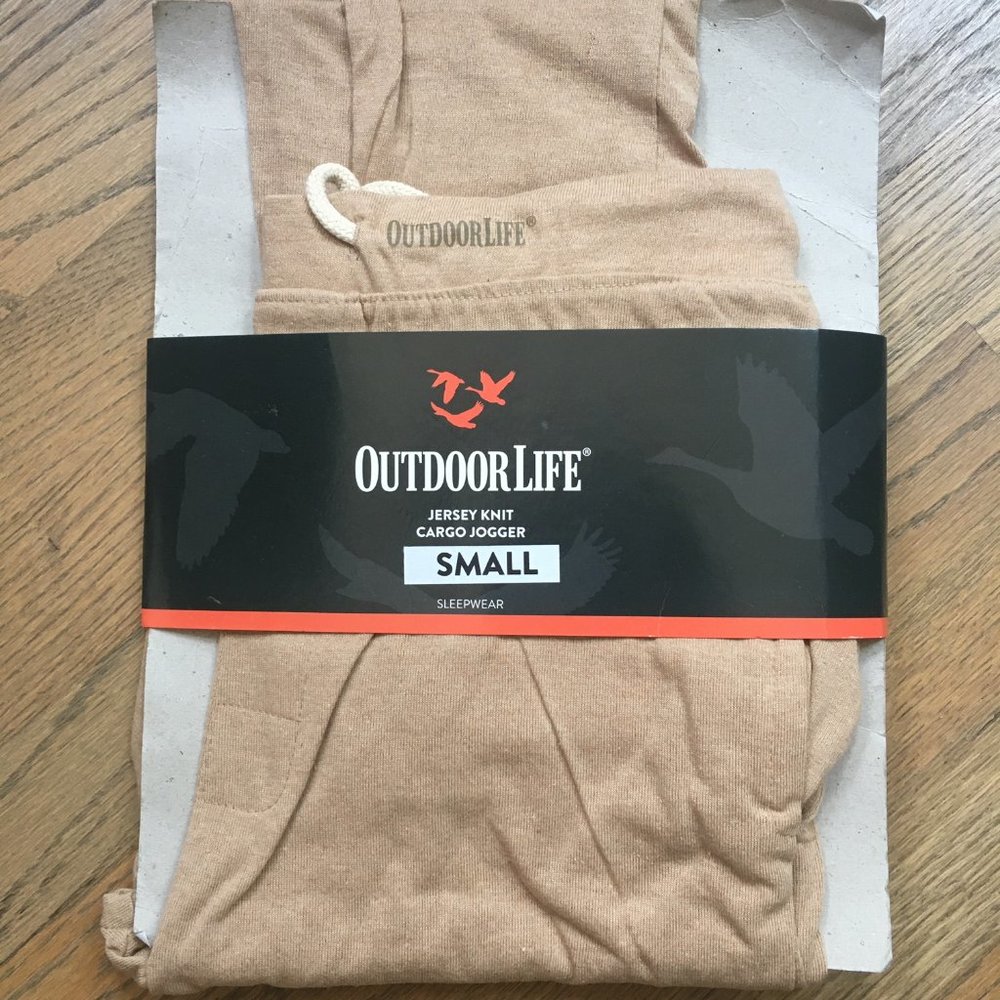NWT Jersey Knit Cargo Joggers Small